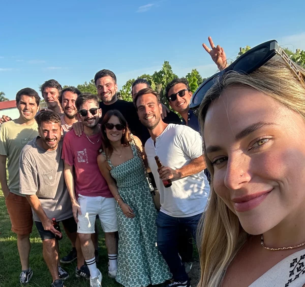 Selfie del equipo
